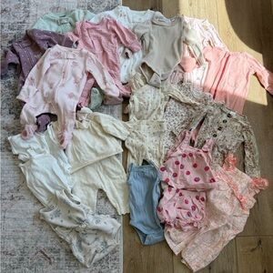 Newborn Girl Clothes Bundle